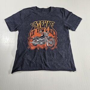 Obsessive Love Short Sleeve Cropped Tee Catch Me If You Can Size XSmall Gray E9